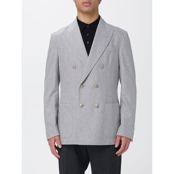 Eleventy Jacket Men Grey